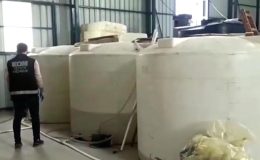 İzmir’de 42 bin litre etil alkol ele geçirildi