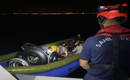 İzmir’de yasa dışı yollarla yurt dışına çıkmaya çalışan 71 düzensiz göçmen yakalandı