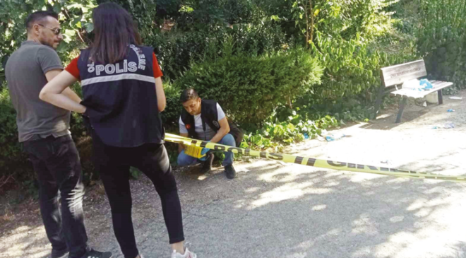 Konak’ta, Parkta buluştuğu eski eşini tabancayla öldürdü