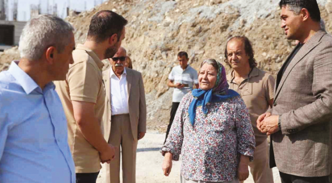 Şehidin ailesinden ziyaret