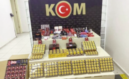 İzmir’de 19 ilçede 32 ayrı kaçakçılık operasyonu