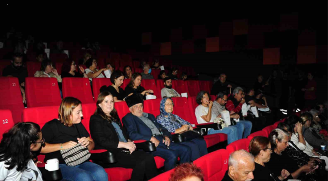 Balçovalı Gaziler Atatürk Filmini İzledi