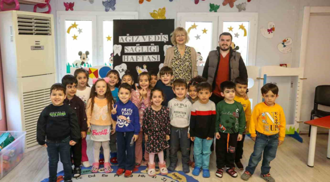 Bucalı Miniklere Diş Sağlığı Eğitimi