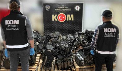 İzmir’in 8 İlçesinde Kaçakçılık Operasyonu