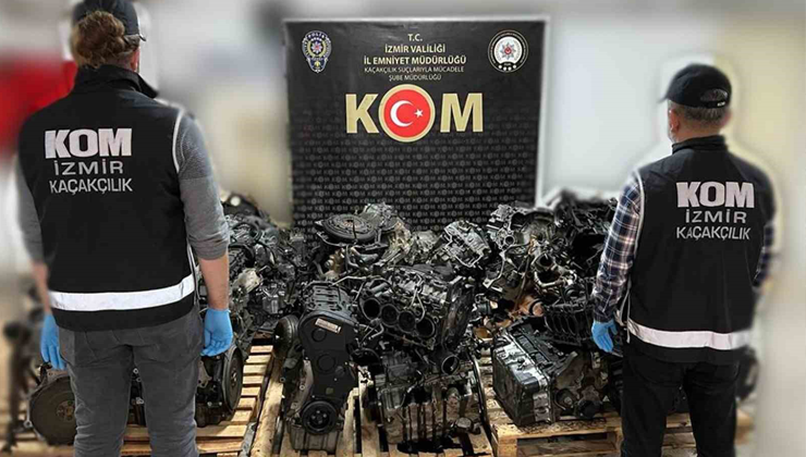 İzmir’in 8 İlçesinde Kaçakçılık Operasyonu