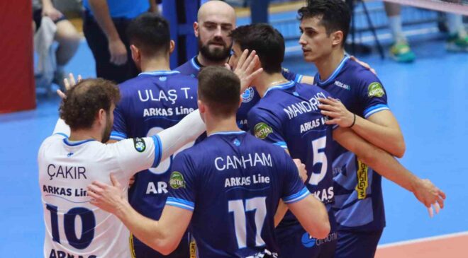 Arkas Spor’un konuğu lider Halkbank