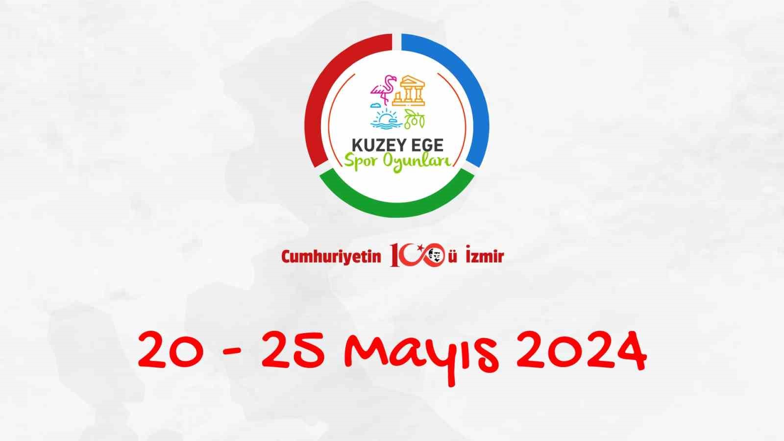 İzmir’de ilk kez düzenlenecek olan Kuzey Ege Spor Oyunları, 20-25 Mayıs 2024 tarihlerinde Aliağa’nın ev sahipliğinde gerçekleştirilecek.