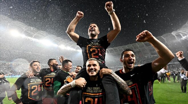 Galatasaray, Süper Lig’de 24. kez şampiyon oldu
