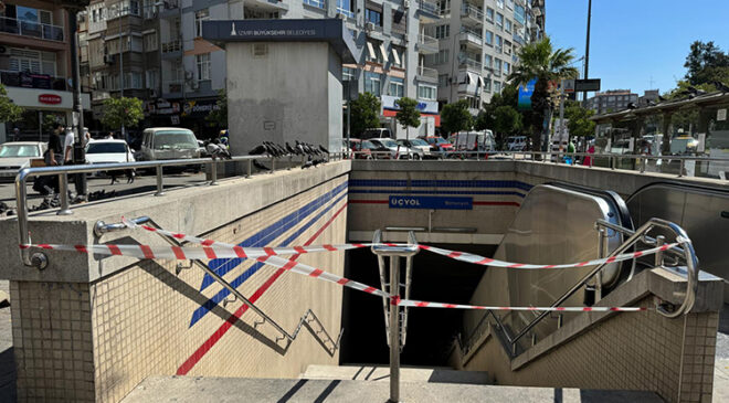 İzmir Metrosu’nda yürüyen merdivenin ters yönde hareket etmesi sonucu 9 kişi yaralandı