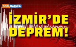 İzmir’de 4 büyüklüğünde deprem!