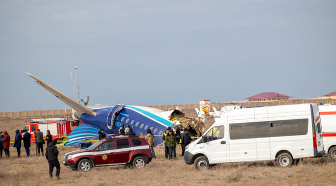 Azerbaycan basını: Kazakistan’da düşen Azerbaycan uçağının Rus füzesiyle vurulduğu tespit edildi.