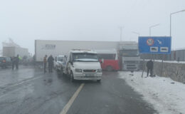 Bitlis’te 20 araç birbirine girdi: 33 yaralı