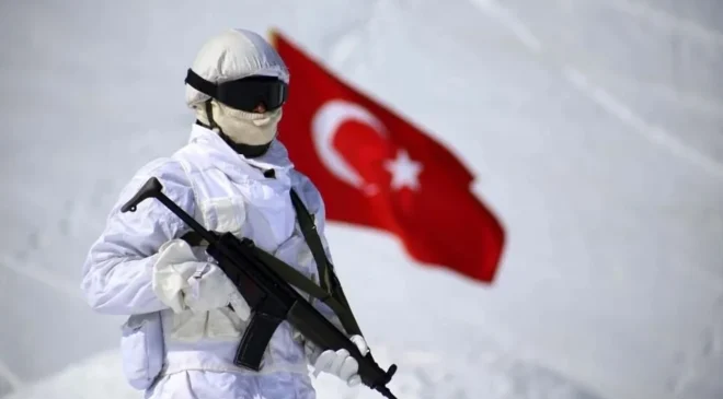 Terör örgütü PKK/KCK’ya yönelik “Gürz” operasyonlarında 709 mağara, sığınak ve depo imha edildi