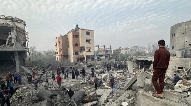 İsrail’in 468 gündür saldırılarını sürdürdüğü Gazze’de can kaybı 46 bin 788’e yükseldi