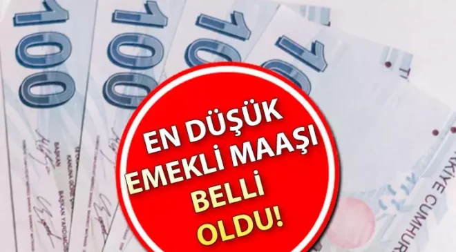 En düşük emekli aylığı 14 bin 469 liraya yükseltildi