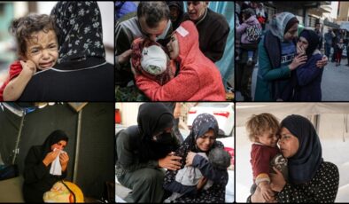Gazze’de ailelerini ayakta tutmaya çalışan Filistinli annelerden dünyaya çağrı: Bize destek olun anneler ,evlatlar sağolsun !!