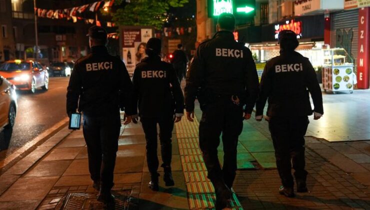 30 bini aşkın bekçi “Türkiye’nin huzuru” için nöbette