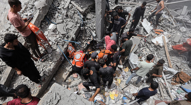 İsrail’in Gazze Şeridi’ne saldırılarında son 24 saatte 153 kişi hayatını kaybetti