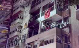 İzmir’de apartman dairesinde meydana gelen patlamada 4 kişi yaralandı