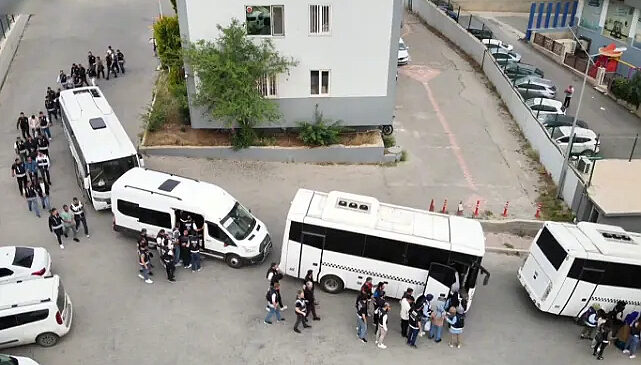 Şanlıurfa merkezli dolandırıcılık operasyonlarında 41 şüpheli tutuklandı