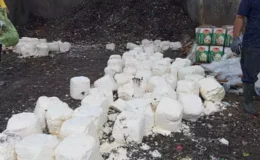 Yakalanmasalar vatandaşa yedireceklerdi! 7 ton bozulmuş peynir imha edildi