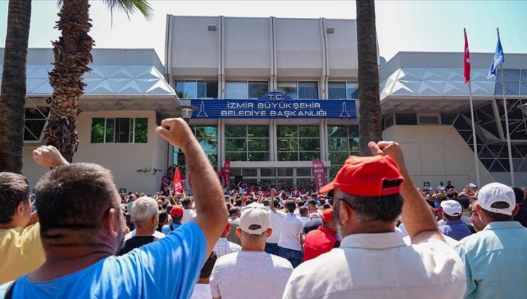 İzmir’de 6 gündür süren grevde işçiler eylemlerine devam etti