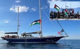 İsrail, Gazze’ye yardım taşıyan Madleen gemisinde alıkoyduğu 4 aktivisti sınır dışı ediyor