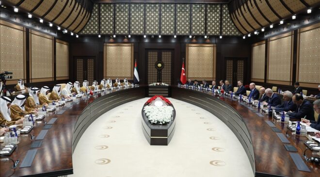 Türkiye ile BAE arasında 7 ortak anlaşma imzalandı