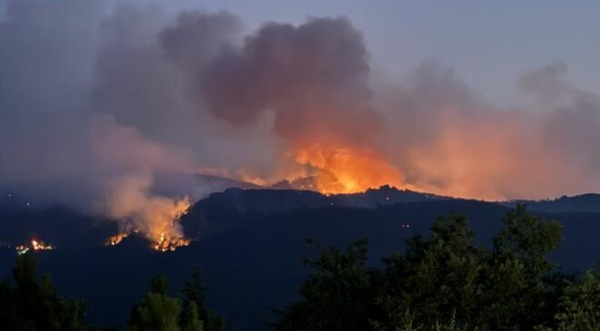Eskişehir’deki yangına müdahale eden 10 kahraman orman işçisi şehit oldu