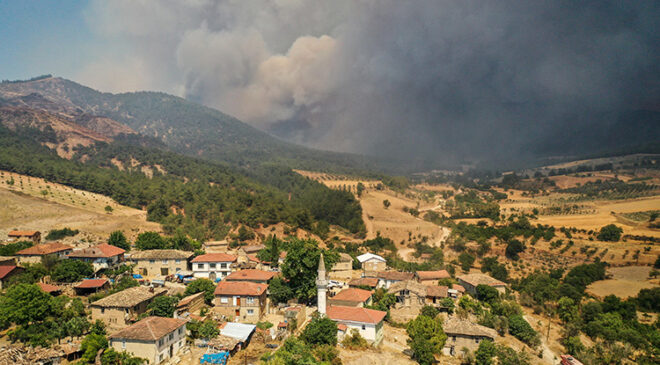 Sakarya’da ormanlık alanda çıkan yangın Bilecik tarafına sıçradı