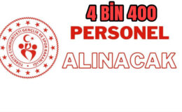 Gençlik ve Spor Bakanlığı 4 bin 400 personel alacak