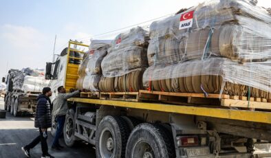 Türkiye, Gazze’ye yardımlarını sürdürüyor