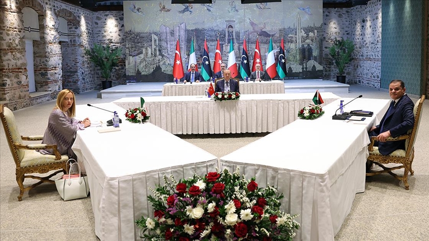 Türkiye, İtalya ve Libya İşbirliği Zirvesi İstanbul’da gerçekleştirildi