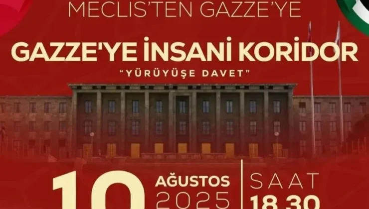 Anadolu’dan Meclis’e GAZZE İÇİN VİCDAN YÜRÜYÜŞÜ , Tüm Türkiye’yi  Bekliyoruz !!!