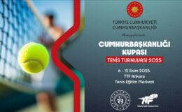 Cumhurbaşkanlığı Kupası Tenis Turnuvası ilk kez düzenlenecek