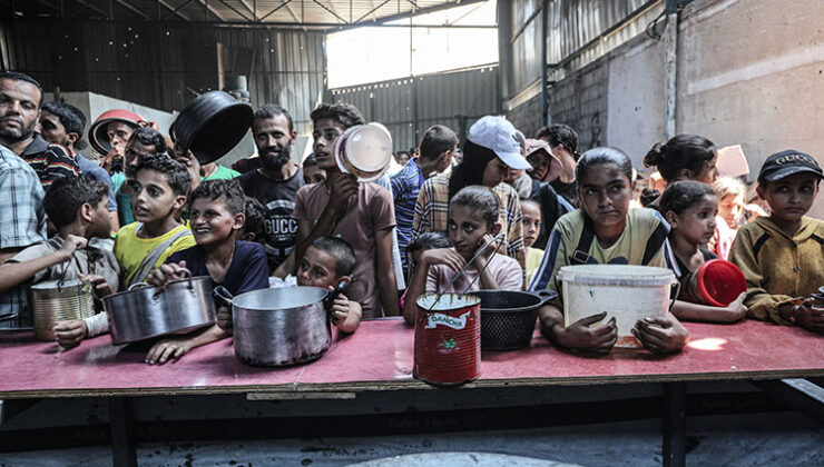 İsrail’in kıtlığı dayattığı Gazze’de son 24 saatte 6 kişi daha açlıktan hayatını kaybetti