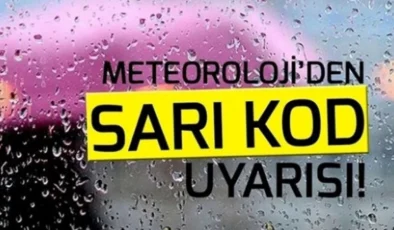 Meteoroloji’den 13 il için fırtına ve sağanak uyarısı