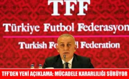 TFF Başkanı Hacıosmanoğlu: Spor paydaşlarının içinde yer aldığı yasal ve yasa dışı bahis ile mücadelemiz devam edecek
