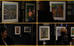 Filistinli sanatçıların eserleri İzmir’de sanatseverlerle buluştu