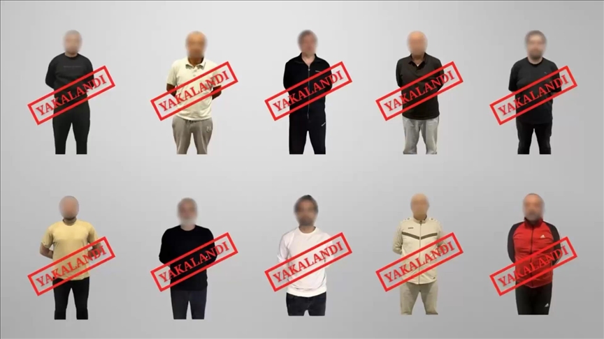 Kırmızı bültenle ve ulusal seviyede aranan 10 suçlu Türkiye’ye getirildi