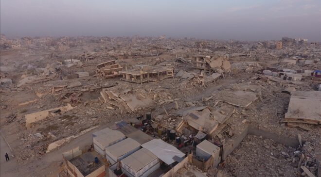 Uydu görüntülerine göre İsrail, ateşkes sonrası Gazze’de 1500’den fazla binayı yıktı