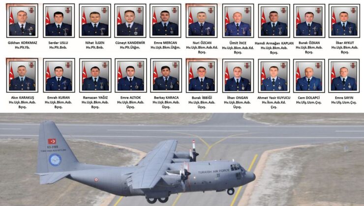 Azerbaycan-Gürcistan sınırında düşen kargo uçağının enkazında incelemelere başlandı