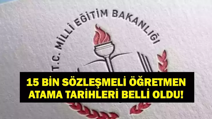 15 bin öğretmen 24 Kasım’da atanacak