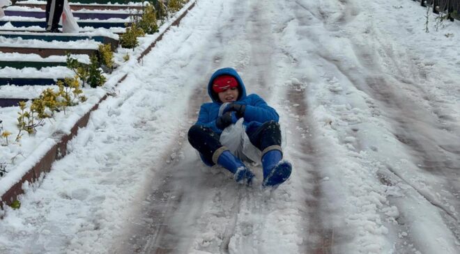 5 ilde eğitime “kar” molası