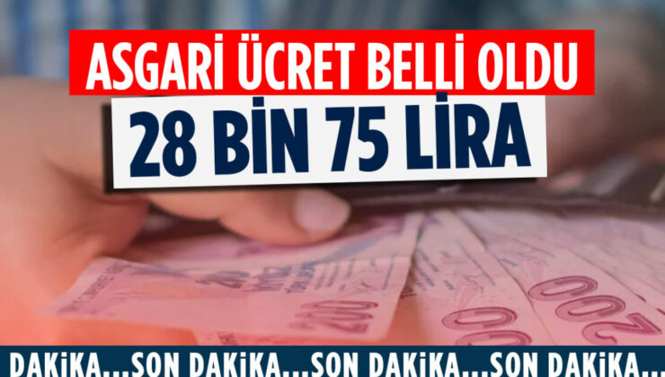 Yeni asgari ücretin detayları belli oldu