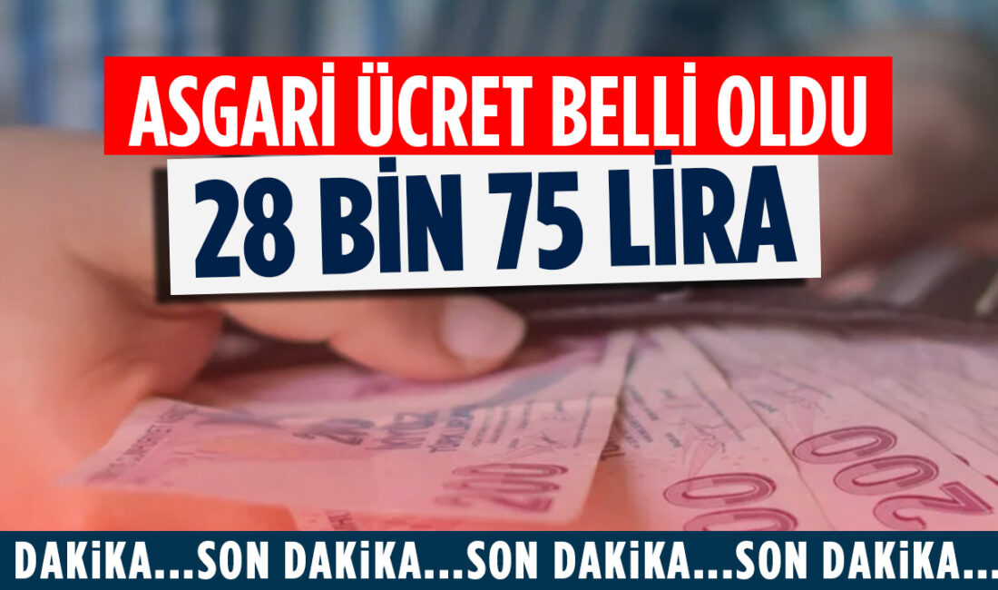 Yeni asgari ücretin detayları belli oldu