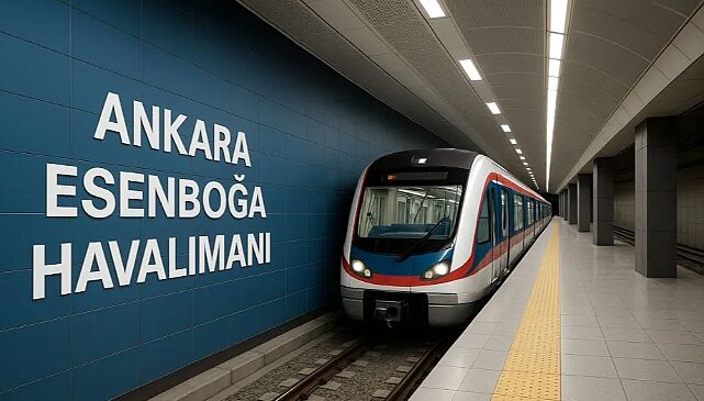Ankara Esenboğa Havalimanı Metro Hattı’nda yapım çalışmaları 2026’da başlayacak
