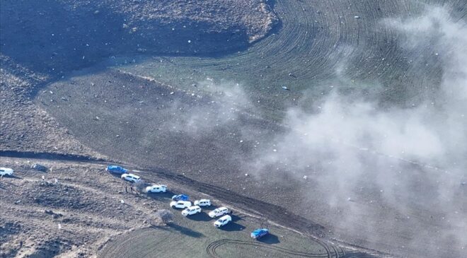 Libya Genelkurmay Başkanı Orgeneral Al-Haddad’ın içinde bulunduğu jetin enkazındaki çalışmalar sürüyor