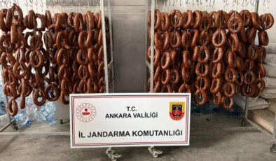 Ankara’da yaklaşık 9,7 milyon liralık kayıt dışı gıda ürünü ele geçirildi