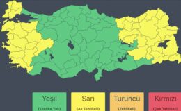 36 il için “sarı” kodlu meteorolojik uyarı yapıldı